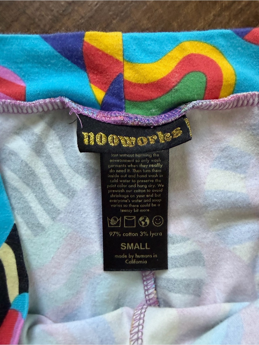 Nooworks Party Time Kick Flares Size S ๐๐ค๐ค - Picture 2 of 6